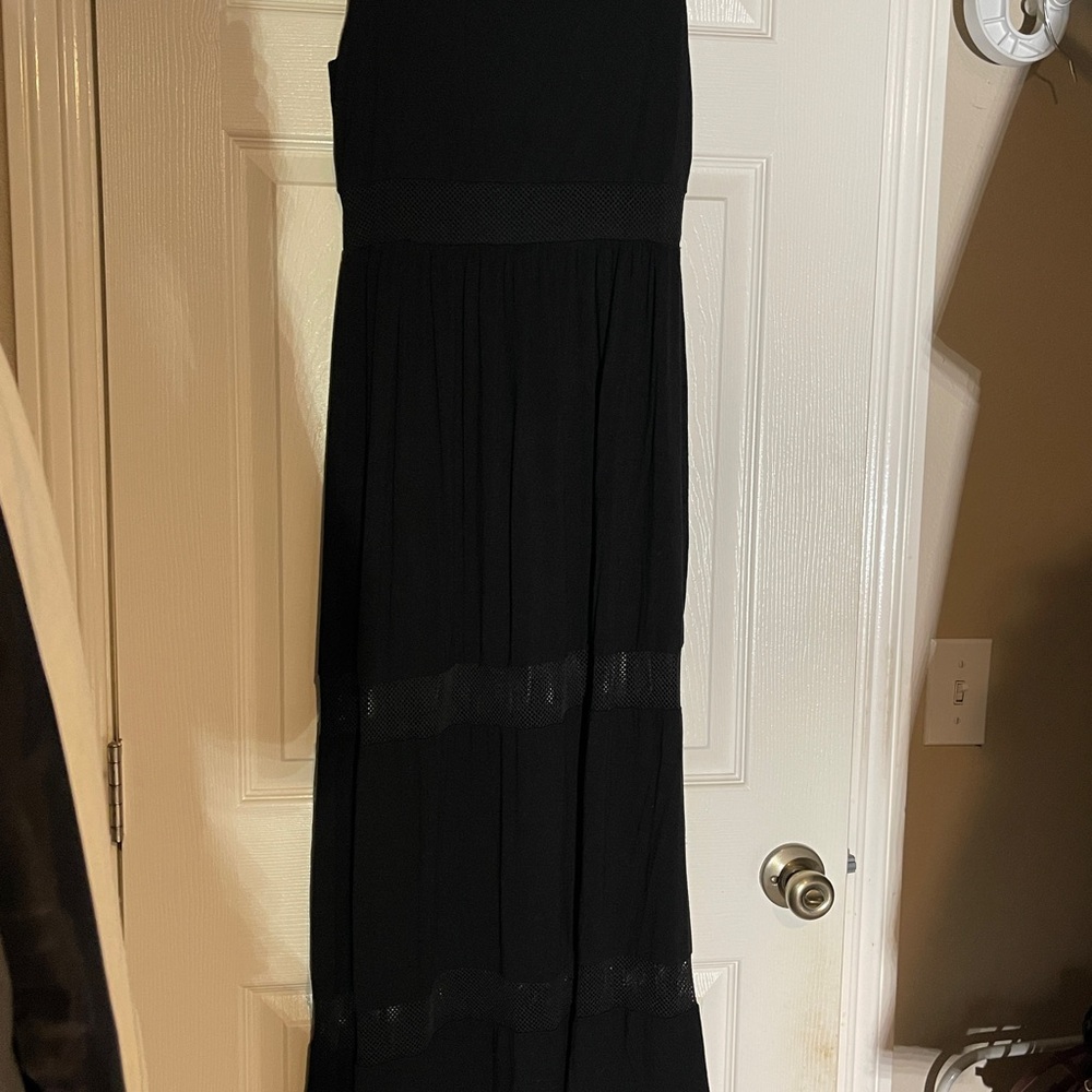 Elegant Black Maxi Dress